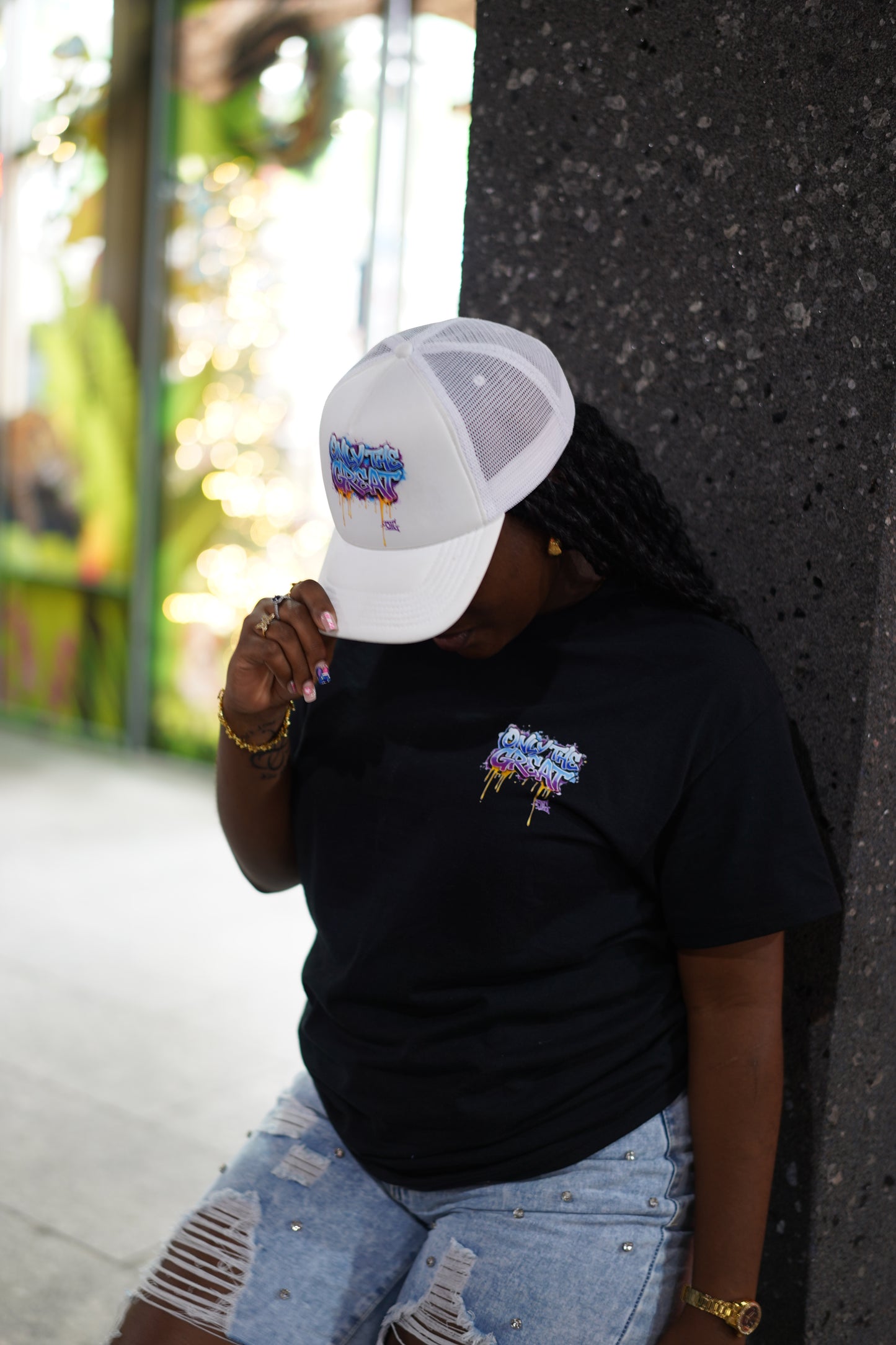 Graffiti Hat (White)
