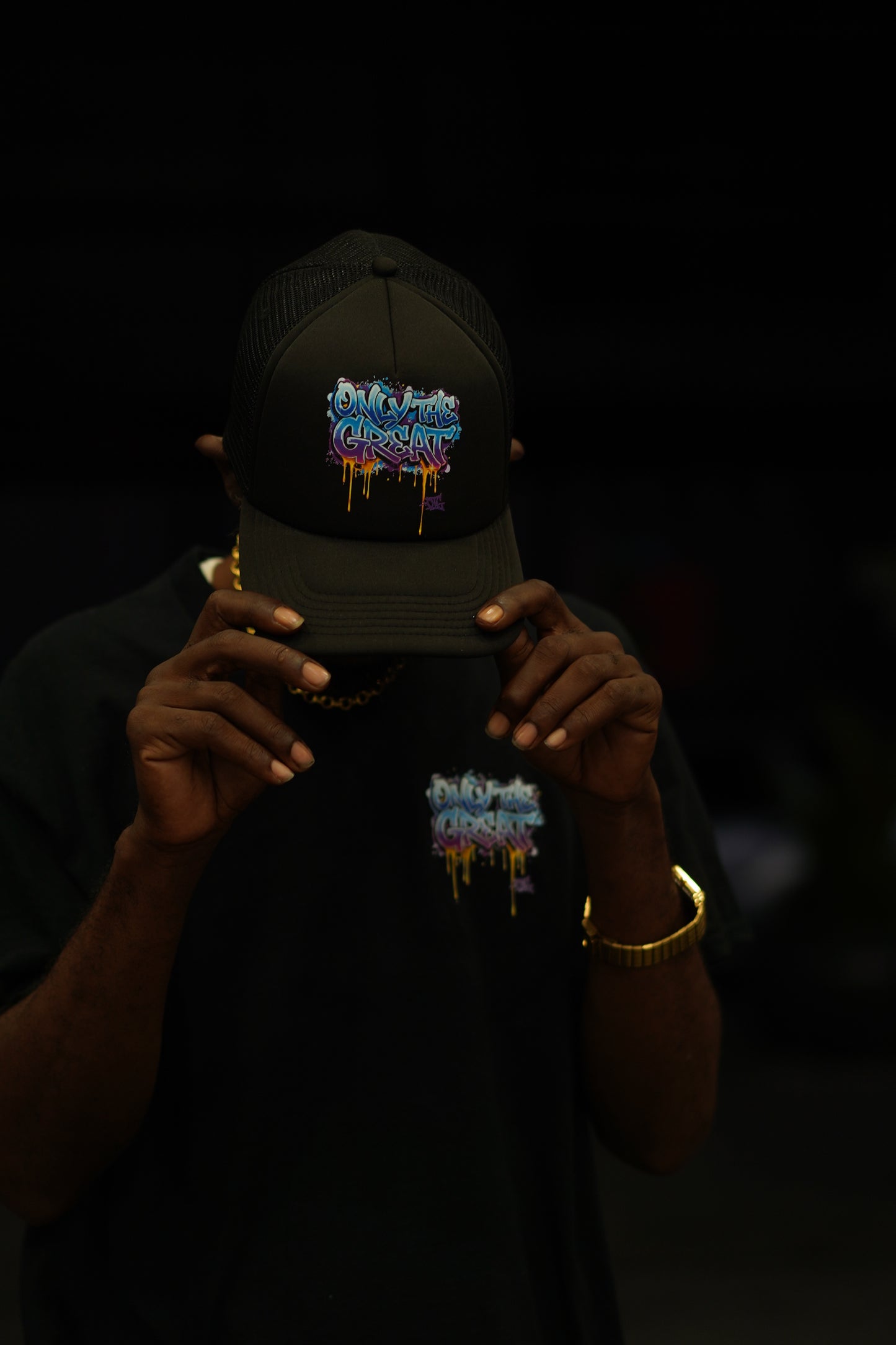 Graffiti Hat (Black)