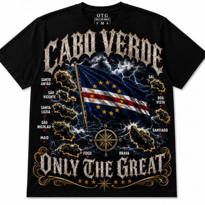 Cabo Verde Tee — Flag Edition