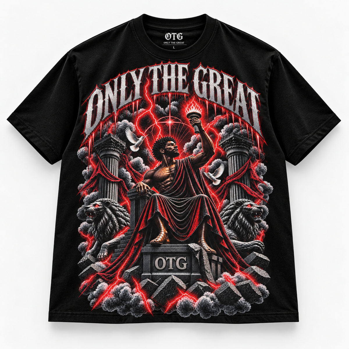 Monument to Greatness Tee — Red