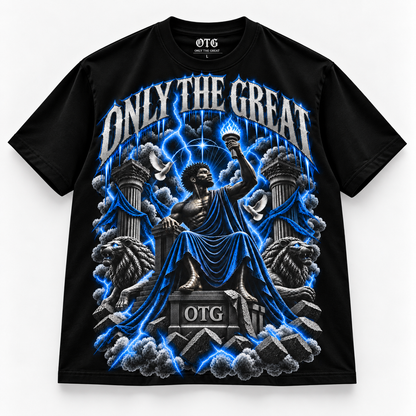 Monument to Greatness Tee — Blue