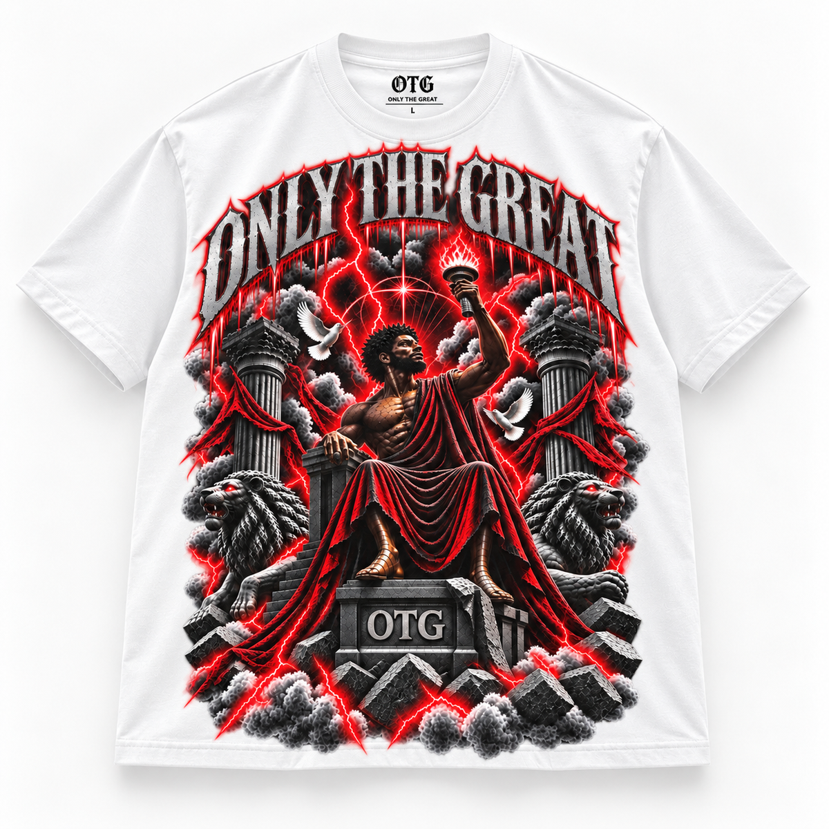 Monument to Greatness Tee — Red