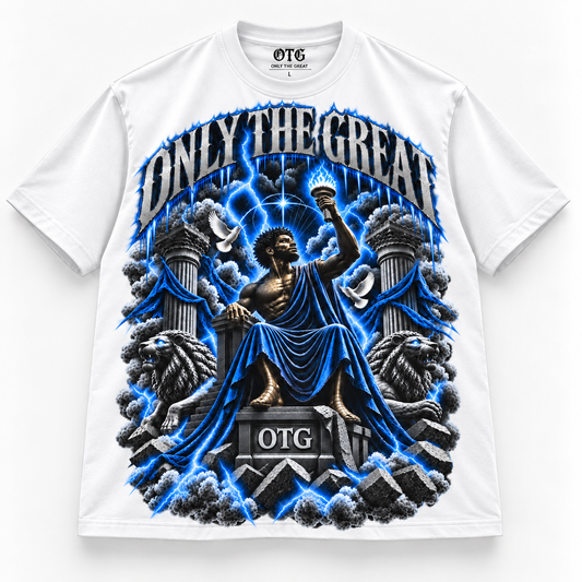Monument to Greatness Tee — Blue