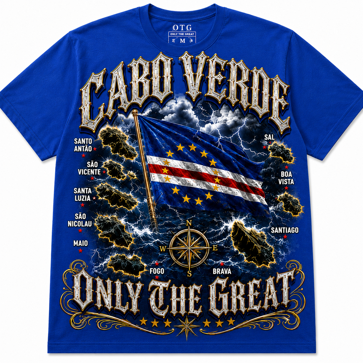 Cabo Verde Tee — Flag Edition