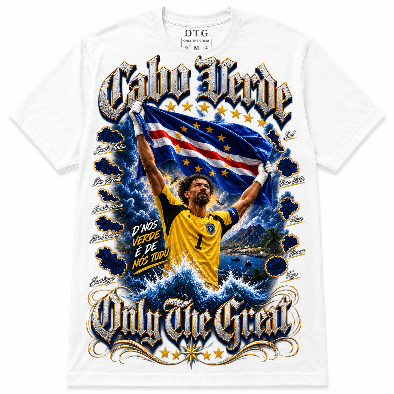 Cabo Verde Tee — Vozinha Edition