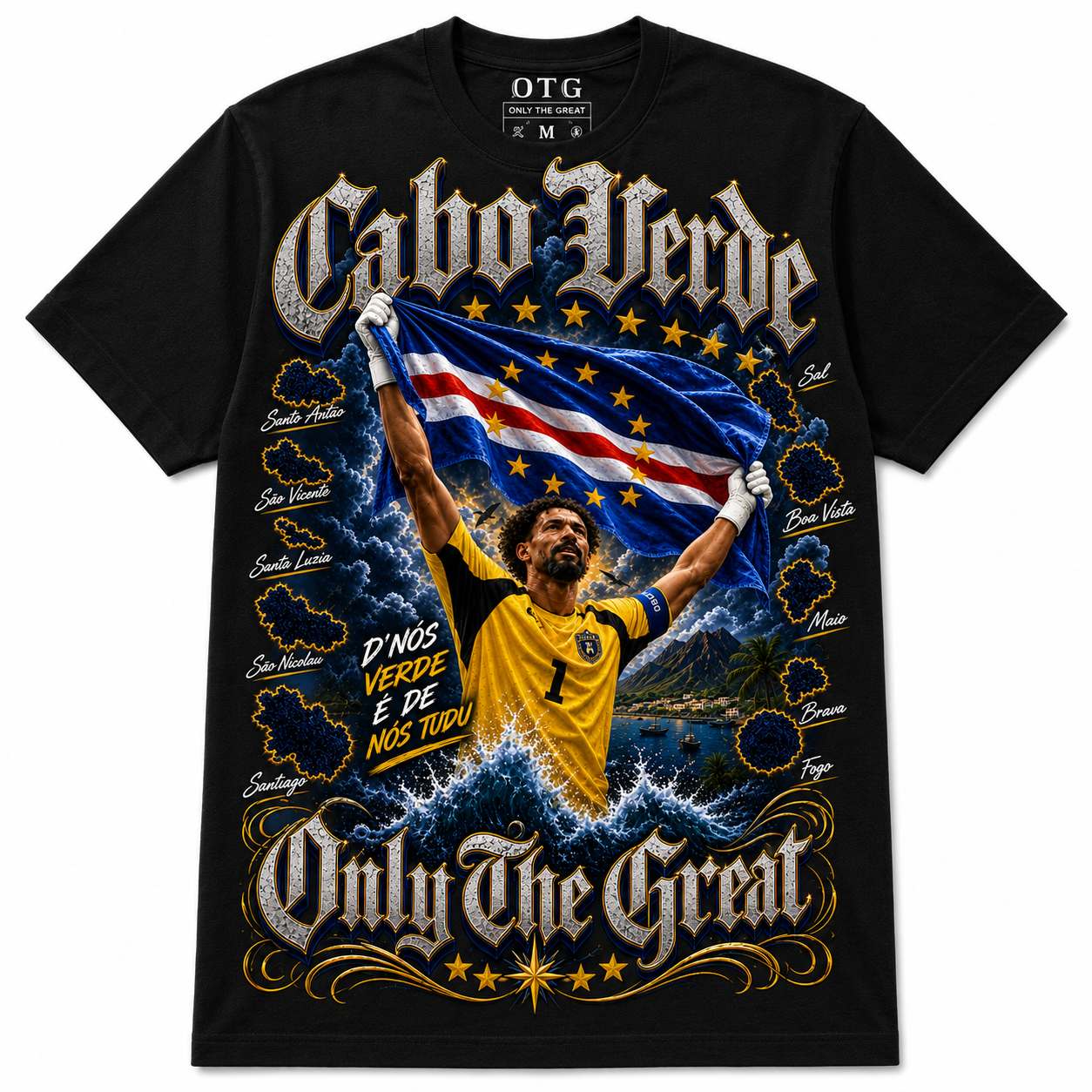 Cabo Verde Tee — Vozinha Edition