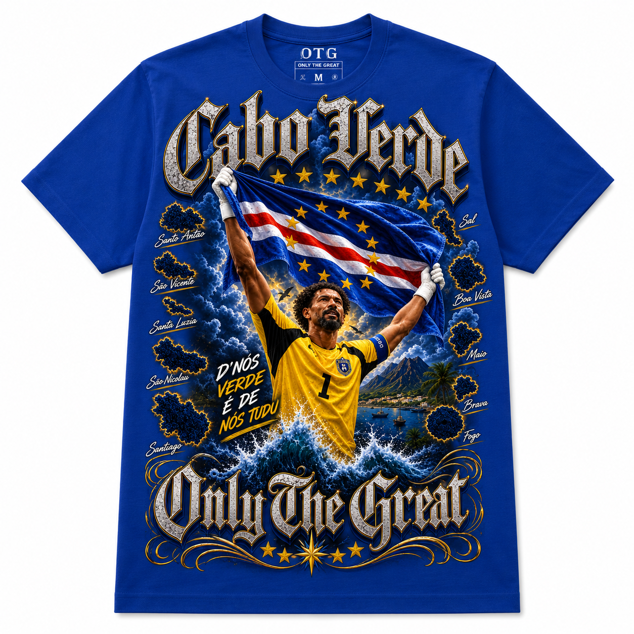 Cabo Verde Tee — Vozinha Edition