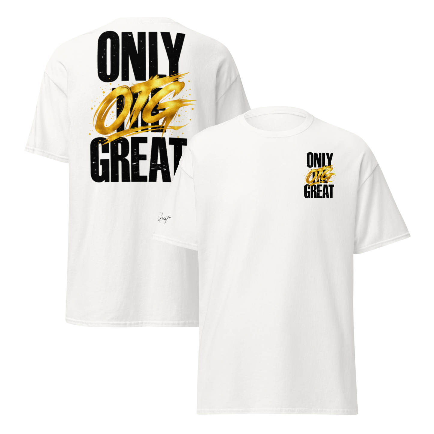 GOLD STANDARD TEE – WHITE
